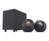 Creative Labs Creative Pebble Plus - loudspeaker system - for PC - 2.1 channel - 8 watts (total)