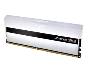 Team Group T-Force Xtreem ARGB White - DDR4 - Kit - 32 GB: 2 x 16 GB