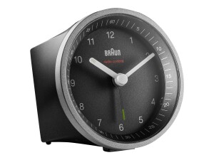 Braun BC 07 SB-DCF radio alarm clock silver-black