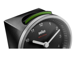 Braun BC 07 SB-DCF radio alarm clock silver-black