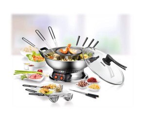 Unold 48746 - Fondue pot - stainless steel stainless steel