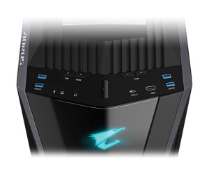Gigabyte AORUS C700 GLASS - FT - ATX - Seitenteil mit Fenster (gehärtetes Glas)