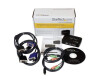StarTech.com 2 Port USB KVM Switch Kit mit Audio und Kabeln