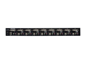Lindy KVM Switch Pro USB 2.0 Audio DVI-I -...