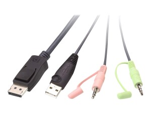 ATEN CS22DP - KVM-/Audio-/USB-Switch - 2 x KVM/Audio/USB
