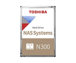 Toshiba N300 NAS - Festplatte - 4 TB - intern - 3.5&quot;...