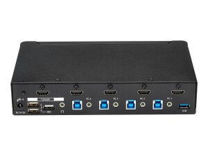 StarTech.com 4 Port HDMI KVM Switch - HDMI KVM Umschalter...