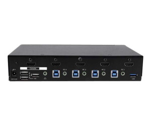 StarTech.com 4 Port HDMI KVM Switch - HDMI KVM Umschalter...