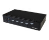 StarTech.com 4 Port HDMI KVM Switch - HDMI KVM Umschalter mit USB 3.0 Hub