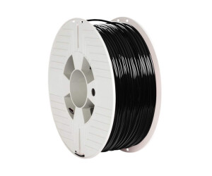 Verbatim Schwarz, RAL 9017 - 1 kg - 126 m - PLA-Filament (3D)
