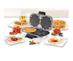 Unold 48241 - waffle iron - 1.2 kW - silver