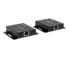 Manhattan HDMI 1080p over Ethernet Extender Kit, Up to 50m with Single Cat6 Cable, Tx & Rx Modules, IR Support, Three Year Warranty, Box