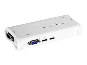 TRENDnet TK-407K - KVM-Switch - 4 x KVM port(s)