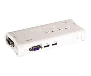 TRENDnet TK-407K - KVM-Switch - 4 x KVM port(s)