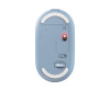 Trust Puck - Maus - rechts- und linkshändig - optisch - 4 Tasten - kabellos - Bluetooth, 2.4 GHz - kabelloser Empfänger (USB)