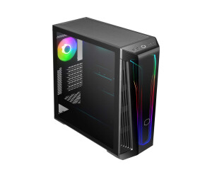 Cooler Master MasterBox 540 - Mid Tower - Extended ATX - side part with window (hardened glass)