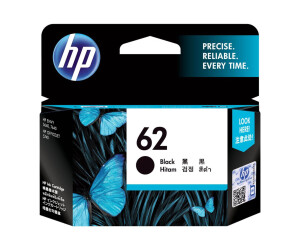 HP 62 - Schwarz - original - Tintenpatrone - für...