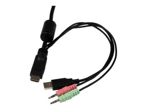 StarTech.com 2 Port USB HDMI KVM Switch mit Audio und...