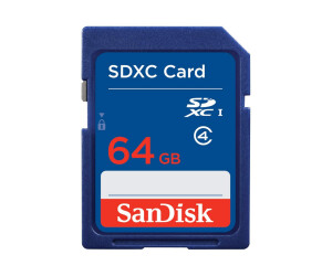 Sandisk Flash memory card - 64 GB - Class 4
