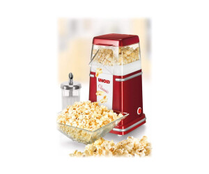 Unold 48525 - popcornmaker - 900 W - metallic -red/silver/white
