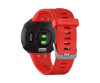 Garmin Forerunner 45 - Schwarz - intelligente Uhr mit Band - Silikon - Lava Red - Bandgröße: L - Anzeige 2.6 cm (1.04")