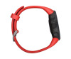 Garmin Forerunner 45 - Schwarz - intelligente Uhr mit Band - Silikon - Lava Red - Bandgröße: L - Anzeige 2.6 cm (1.04")