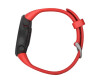 Garmin Forerunner 45 - Schwarz - intelligente Uhr mit Band - Silikon - Lava Red - Bandgröße: L - Anzeige 2.6 cm (1.04")