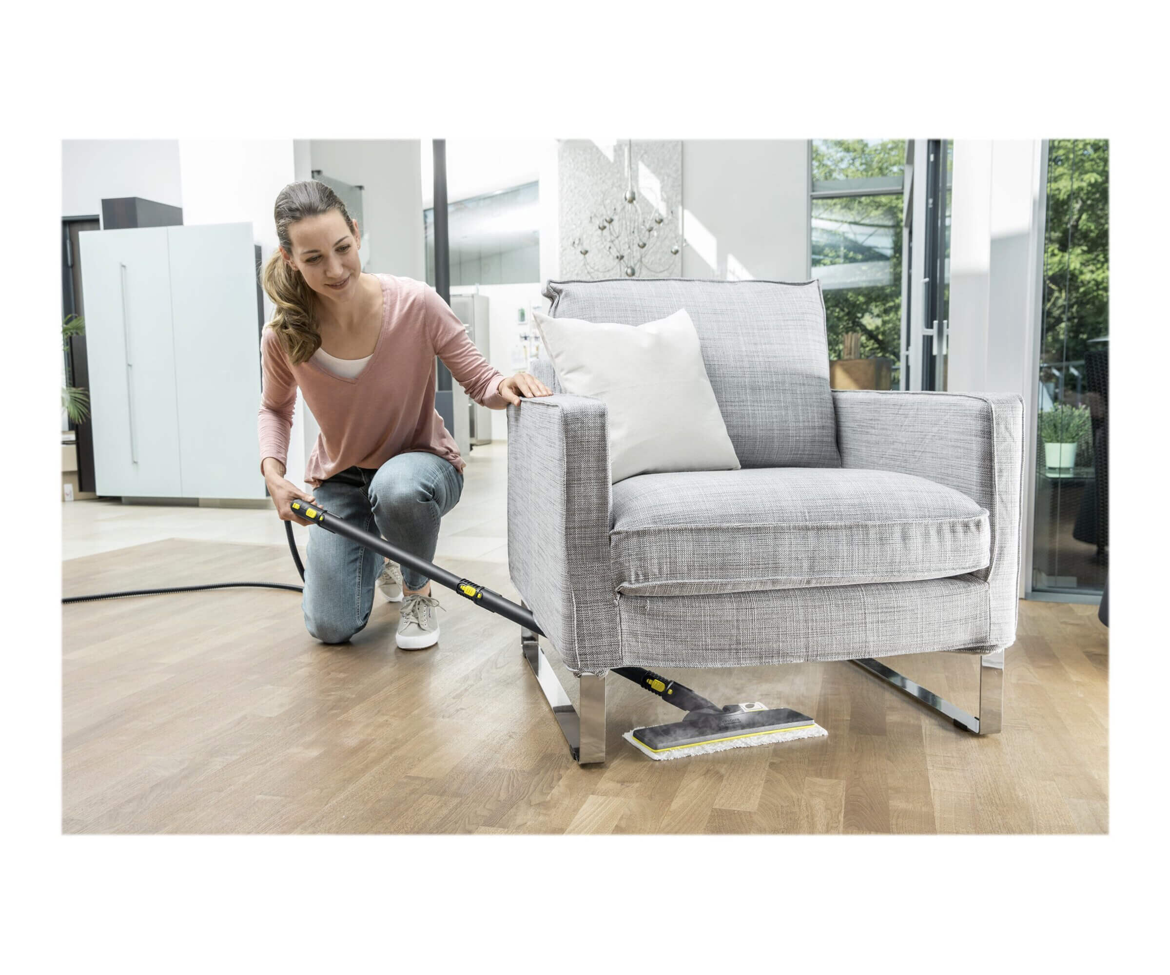 Пароочиститель karcher sc 4 easyfix желтый