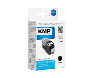 KMP H67 - 36 ml - black - compatible - ink cartridge...