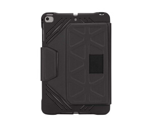 Targus Pro-Tek - Flip-Hülle für Tablet - widerstandsfähig - Polyurethan - Schwarz - für Apple iPad mini (1. Generation)