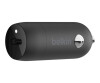 Belkin BoostCharge - Auto-Netzteil - 20 Watt - Fast Charge (24 pin USB-C)