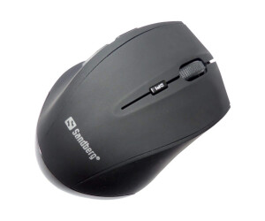 Sandberg Pro - Mouse - 5 keys - wireless - 2.4 GHz -...