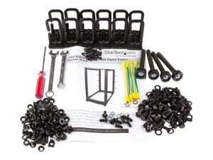 StarTech.com Open Frame Rack 25HE - 4 Pfosten...