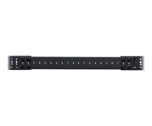 StarTech.com Open Frame Rack 25HE - 4 Pfosten Serverschrank - 58 cm - 104 cm tiefenverstellbar mit Rollen / Nivellierfüße und Kabelverwaltung (4POSTRACK25U)