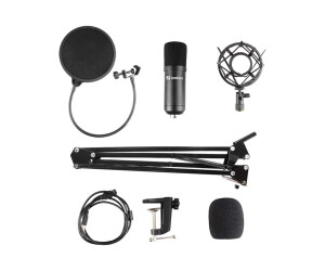 Sandberg Streamer USB Microphone Kit - microphone