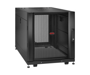 APC Netshelter SX - cabinet network cabinet - black - 12U - 48.3 cm (19 ")