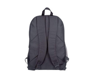 Manhattan Knappack Backpack 15.6 ", Black, Low Cost, Lightweight, Internal Laptop Sleeve, Accessories Pocket, Padded Adjustable Shoulder Straps, Water Bottle Holder, Three Year Warranty - Backpack - 39.6 cm (15.6")