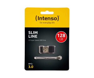 Intenseo slim line - USB flash drive - 128 GB