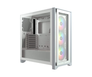 Corsair icue 4000x RGB - Tower - ATX - side part with...