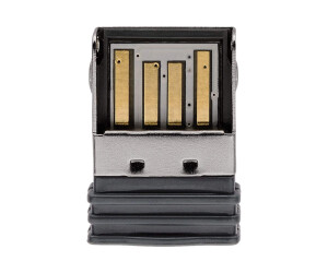 Cherry MW 2400 - Maus - rechts- und linkshändig - optisch - 3 Tasten - kabellos - 2.4 GHz - kabelloser Empfänger (USB)