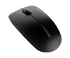 Cherry MW 2400 - Maus - rechts- und linkshändig - optisch - 3 Tasten - kabellos - 2.4 GHz - kabelloser Empfänger (USB)