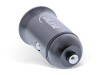 InLine USB KFZ Stromadapter PD - 12/24V USB-A + USB-C - max. 60W - grau