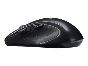 Logitech M510 - Maus - Für Rechtshänder - Laser - 7 Tasten - kabellos - 2.4 GHz - kabelloser Empfänger (USB)