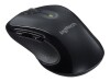 Logitech M510 - Maus - Für Rechtshänder - Laser - 7 Tasten - kabellos - 2.4 GHz - kabelloser Empfänger (USB)