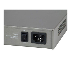LevelOne GTL-2091 - Switch - L3 - managed - 12 x 10 Gigabit SFP+ + 8 x 10/100/1000