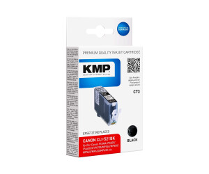 KMP C73 - 9 ml - Schwarz - kompatibel - Tintenpatrone...