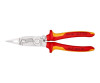 KNIPEX 13 96 200 - Timer tongs - steel - plastic - red/orange - 20 cm - 280 g