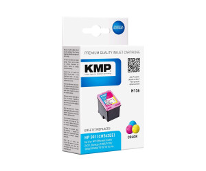 KMP H136 - 3 ml - Farbe (Cyan, Magenta, Gelb)