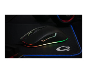 QPAD DX-80 - Maus - Für Rechtshänder - optisch