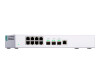 QNAP QSW -308-1C - Switch - Unmanaged - 2 x 10 Gigabit SFP + + 1 x C 10 G -Bit SFP + + 8 x 10/100/1000